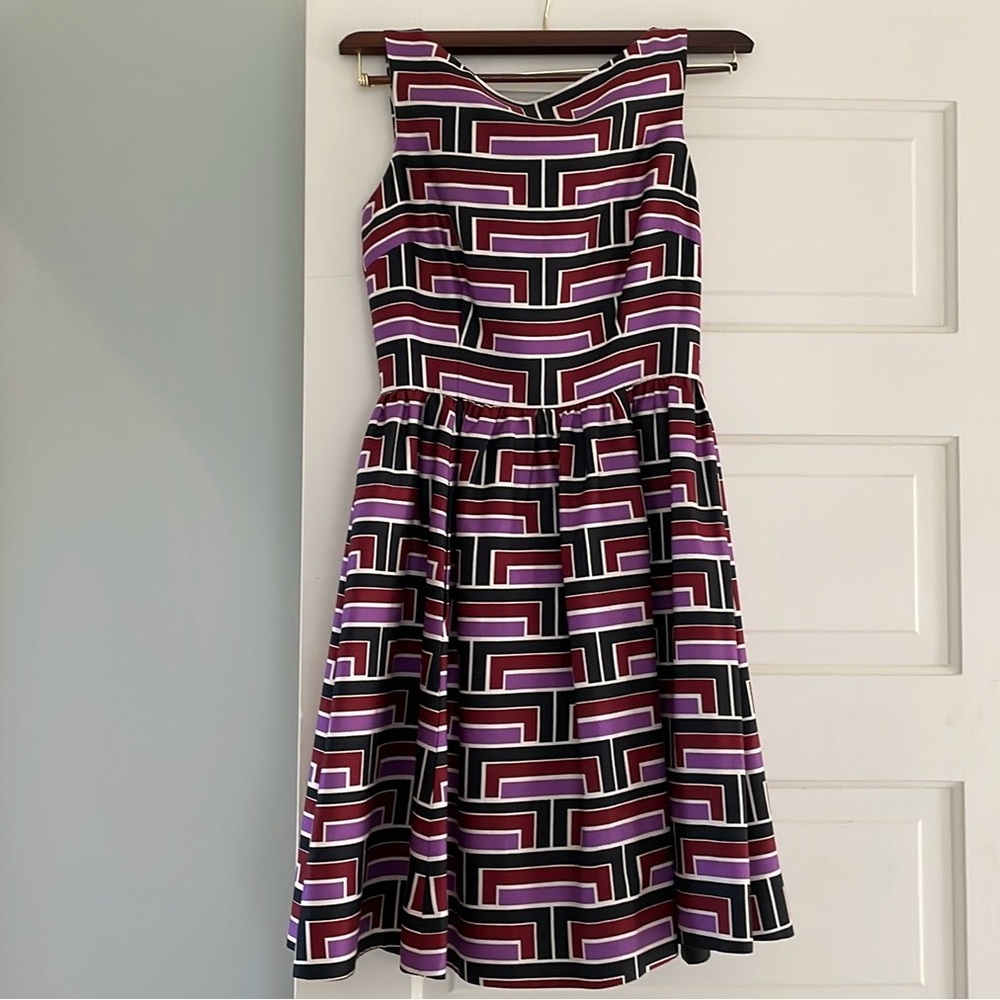 Kate Spade geometric party dress